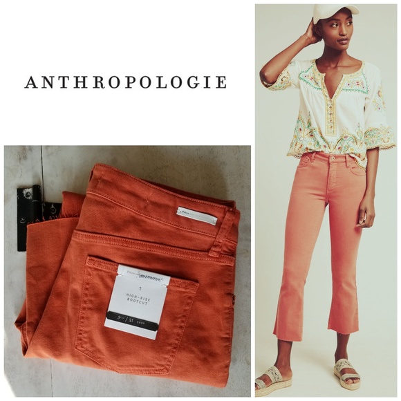 pilcro high rise bootcut